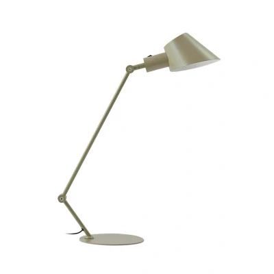 Image of Lindby Corali table lamp, light green, metal, height 64cm