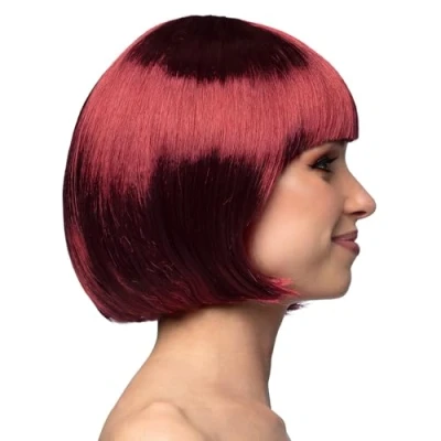 Image of Boland 10103121 BOL85886 Cabaret Wig Mahogany, One Size, 85886, Taglia unica