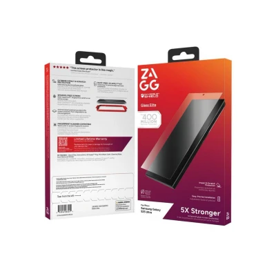 Image of ZAGG InvisibleShield Tempered Glass Clear Screen Protector Samsung Galaxy S25 Ultra