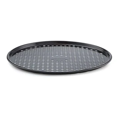 Image of Prestige Inspire Bakeware Pizza Tray, 14&quot; Black, 35 cm
