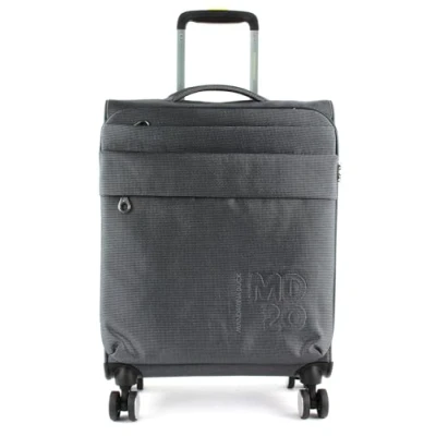 Image of Mandarina Duck MD20 CABIN TROLLEY Steel (Grey) 40x55x20 (LxHxW)