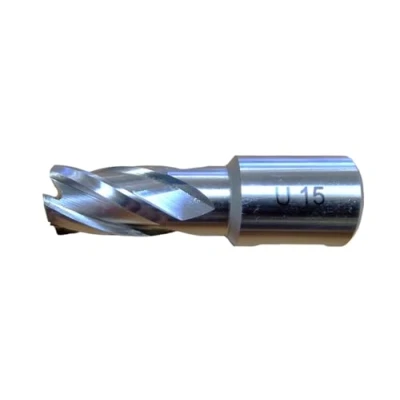 Image of 15mm Broaching Cutter for Magnetic Drill Universal Fitting Mag Drilling Bit Annular 12 32mm Diameter x 25 mm Length HSS Rotabroach Type Broach Hole Steel