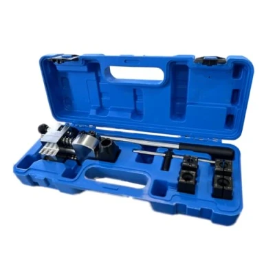 Image of Professional Brake Pipe &amp; Small Tube Flaring tool, Copper Nickel, Aluminium Steel Tubing Flare Kit Turret Style Head with Quick Release Die Single Flare, Double Bubble 3/16&quot; 3/8&quot;