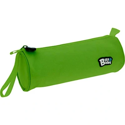 Image of Grafoplas 37543720 Pencil Case Round Green 23 x 8 cm Bits &amp; Bobs