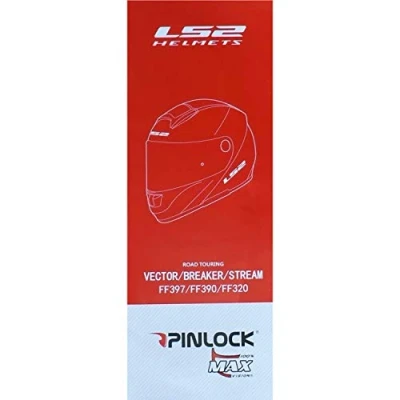 Image of Pinlock LS2 FF320 Stream FF353 Rapid FF397 Vector FF390 Breaker FF800 Storm Anti Fog Lens Insert 180