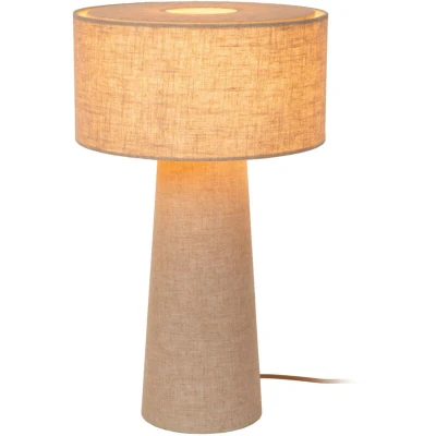 Image of Leeroy Table lamp Ø30cm 1xE27 Taupe