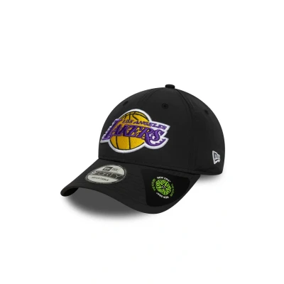 Image of New Era 9Forty Snapback Cap Recycled Los Angeles Lakers Black