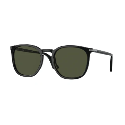 Image of Sunglasses Persol Po3316s col. 95/31 Unisex Round Black
