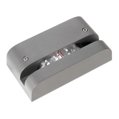 Image of Finestra LED Outdoor Wall Light Grey IP65