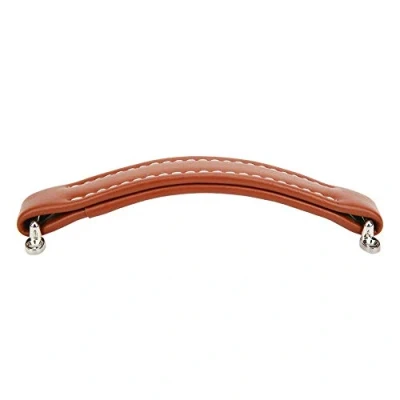 Image of VBESTLIFE Guitar Amplifier Handle, Orange PU Leather, Suitable for Vintage Amplifiers