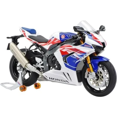 Image of TAMIYA 14141 1:12 Honda CBR 1000RR R Fireblade SP 30th Faithful Replica Plastic Kit, Crafts, Model Assembly, Unpainted, Multi Coloured