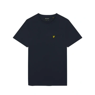 Image of Lyle &amp; Scott Pocket Basic Tshirt, Men&#039;s, Size: XXL, Dark navy