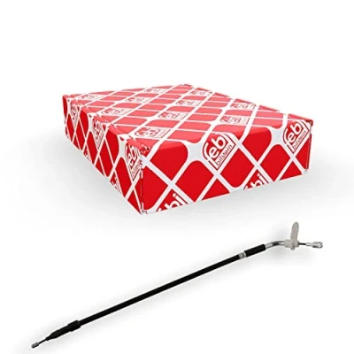 Image of 1694201185, A1694201185 Brake Cable FEBI BILSTEIN 37267 Left Rear 587mm MERCEDES BENZ: A Class, B Class