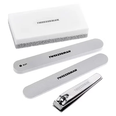 Image of Tweezerman Essential Pedicure Kit, Silver