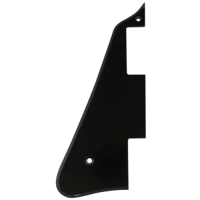 Image of Musiclily Pro Left Handed Plastic Guitar Pickguard for 2006 Present Modern Style Epiphone Les Paul Guitar, 1Ply Black