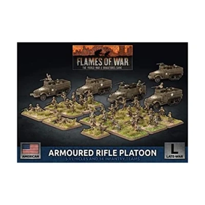 Image of Flames of War: Late United States: Armored Rifle Platoon (UBX75)
