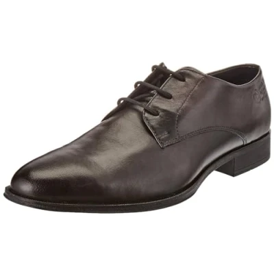 Image of bugatti Men&#039;s Zavinio Lace up, Darkgray, 9 UK