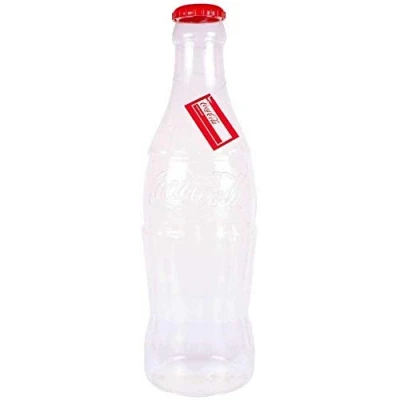 Image of PLASTIC MONEY BOTTLE/BOX Official Licensed Coke/Coca Cola Product, Approx 60cm Ideal for savings, fundraising and collectors!