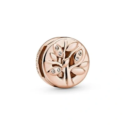 Image of Pandora Sparkling Family Tree Clip Charm 788822C01