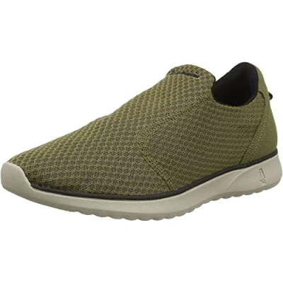 Image of Hush Puppies Men&#039;s Good Walking Shoe, Olive, 8 UK
