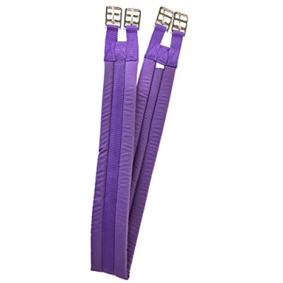 Image of Rhinegold Cotton Padded Girth 50&quot; Purple