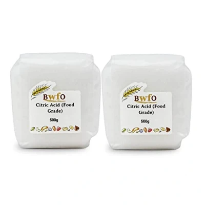 Image of Citric Acid (Food Grade) 1kg (BWFO)