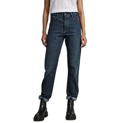 Image of G Star Women&#039;s Virjinya Slim Jeans, Blue (worn in deep teal D21078 D164 D325), 32W / 32L