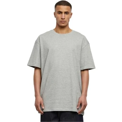 Image of Urban Classics Heavy Basic Tshirt, Men&#039;s, Size: 3XL, Grey