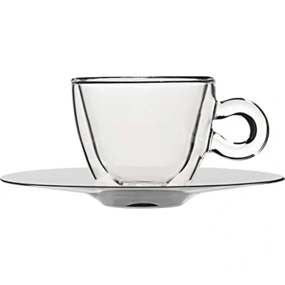 Image of Thermic 6.5 cl Espresso Cup with Saucer Gift Box, Pack of 2