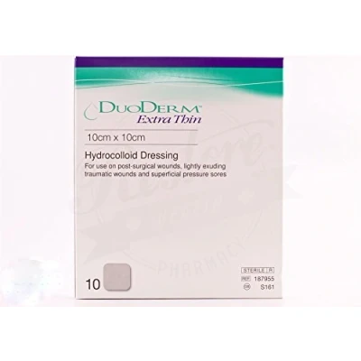Image of DuoDerm Extra Thin Hydrocolloid Dressing 10cm x by ConvaTec