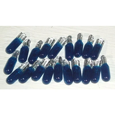 Image of 20 x 5mm FRUIT MACHINE BULBS (BLUE)