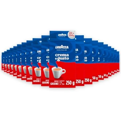 Image of Lavazza Crema e Gusto gemahlen (20 Packs of 250 g)