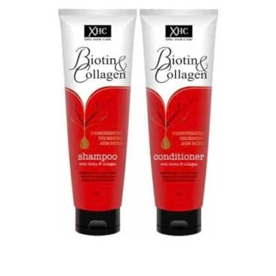 Image of Biotin &amp; Collagen Thickening Shampoo and Conditioner, 300 ml each