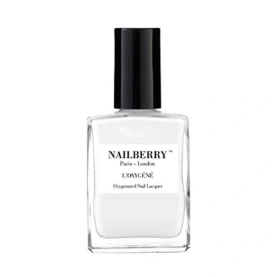 Image of Nailberry L&#039;Oxygéné Oxygenated Nail Lacquer Flocon, 15ml Polish for a Healthier Manicure &amp; Long Lasting Colour 12 Free, Vegan, Halal, Cruelty Gluten Free