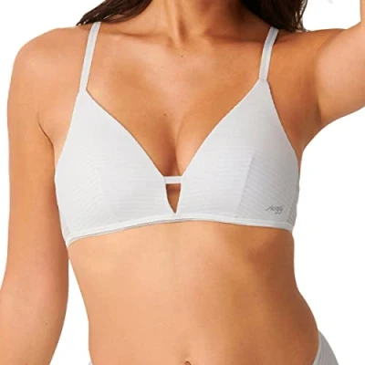Image of Sloggi Women&#039;s Ever Fresh Plus P Padded Bra, White, S