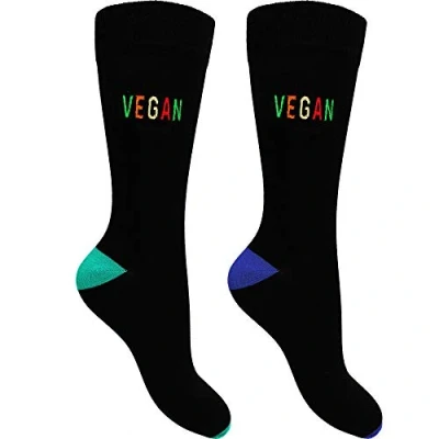 Image of TeddyTs Men&#039;s Vegan Natural Bamboo Socks (2 Pair Pack) (Green and Navy, UK 11 14)