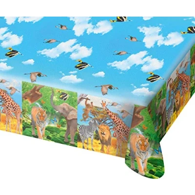 Image of Folat Safari Party Table Cloth 180 x 130 cm