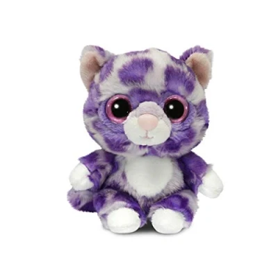 Image of YooHoo Alisha Snow Leopard 5In 61108 White