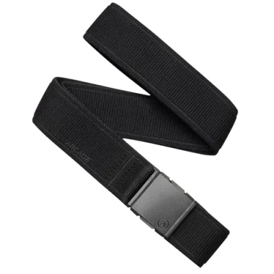 Image of Arcade Belt Atlas A2 Long Elastic Stretch Belt: Heavy Duty Webbing, Non Metal Travel Friendly Buckle Black, One Size