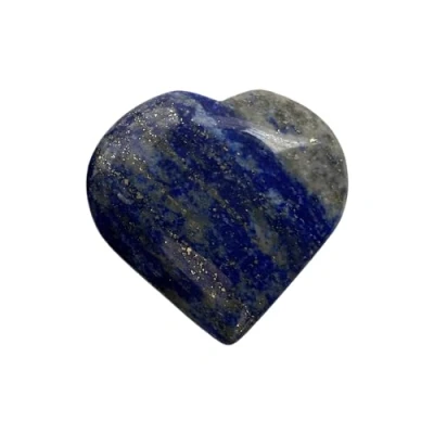 Image of VIE Mini Crystal Heart, 2 3cm, Lapis Lazuli