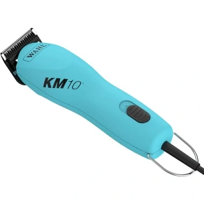 Image of Wahl Professional Animal KM10 2 Speed Brushless Motor Pet, Dog, and Horse Clipper Kit Turquoise