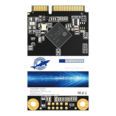 Image of Dogfish Msata SSD 500GB Internal Solid State Drive Mini Sata Disk (500GB, Msata)