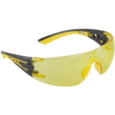 Image of Portwest Tech Look Lite KN Safety Glasses Amber