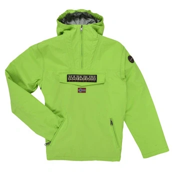 Image of Napapijri Rainforest Unisex Light jacket for kids, Size: 10y, Green macaw