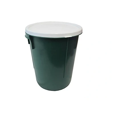 Image of KetoPlastics Green 25 Litre Storage Bucket/Nappy Bucket/Food Container/Bucket/Bin (Made In U.K)