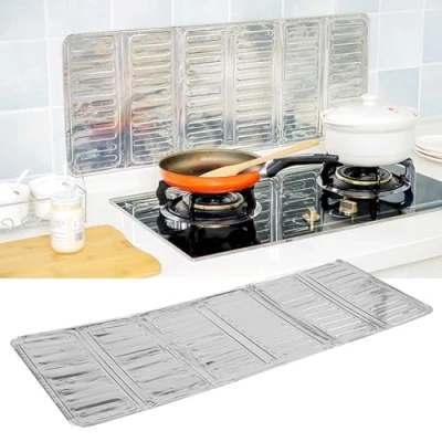 Image of Splash Guard, Heavy Duty Oil Splatter Block for Kitchen