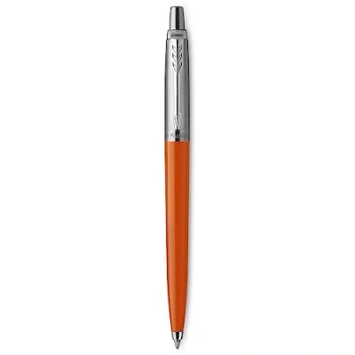 Image of Parker Jotter Originals Ballpoint Pen Classic Orange Finish Medium Point Blue Ink