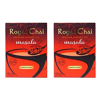 Image of Royal Chai Premium Instant Tea Masala (sweetened) 220g x 2