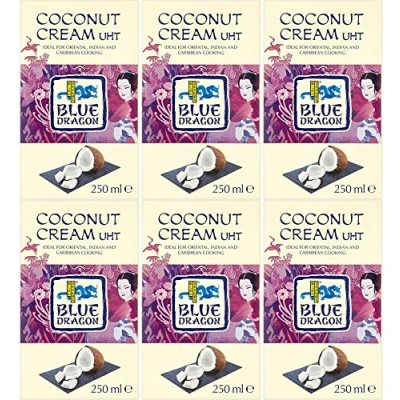 Image of (6 PACK) Blue Dragon Coconut Cream 250ml 6 PACK BUNDLE