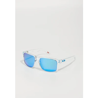 Image of Oakley Unisex OO9487 HOLBROOK XXL 948707 Occhiali da sole O_matter Transparent Blue Squared Polarized